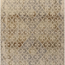 Χαλί Kemet 44006-111 Beige-Grey Merinos 160X160 Round