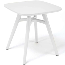 Τραπέζι Κήπου 393-125-004 51x51x51cm White