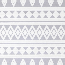 Χαλί Perla D051A1A Light Grey-Cream Ezzo 160X230cm