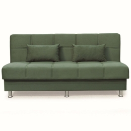 Καναπές-Κρεβάτι Τριθέσιος Felina 40.0303 180x90x80/180x100cm Green Zita Plus