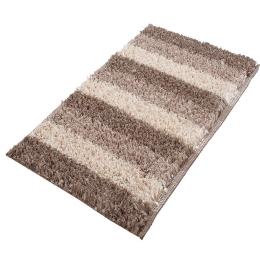 Πατάκι Μπάνιου Lounge 4000 Taupe Kleine Wolke 60x100cm Βαμβάκι-Πολυέστερ