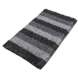 Πατάκι Μπάνιου Lounge 4000 Dark Grey Kleine Wolke 70X120 Βαμβάκι-Πολυέστερ