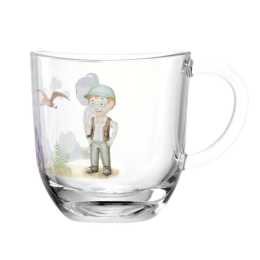 Κούπα Παιδική Dino 044424L 280ml Multi Leonardo Γυαλί