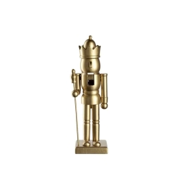 Διακοσμητικός Καρυοθραύστης Magico 047352L 25cm Gold Leonardo