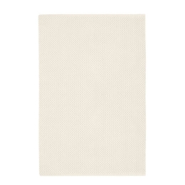 Πατάκι Μπάνιου Punto 9182 100 White Kleine Wolke 70X120 100% Βαμβάκι