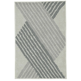 Πατάκι Μπάνιου Cross 9181 901 Anthracite Kleine Wolke 60x100cm Polyacrylic