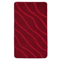 Πατάκι Μπάνιου Tram 9189 468 Red Kleine Wolke 55Χ65 Polyacrylic