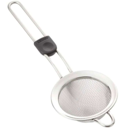 Σουρωτήρι Τσαγιού Proline 21434 7,5cm Inox-Black Leifheit Ατσάλι,Πλαστικό