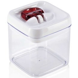 Δοχείο Αποθήκευσης Fresh And Easy 31209 1lt White-Red Leifheit Πλαστικό