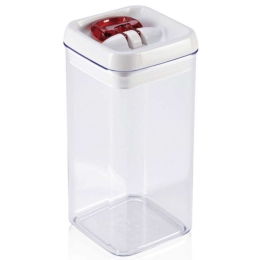 Δοχείο Αποθήκευσης Fresh And Easy 31210 1,2lt White-Red Leifheit Πλαστικό