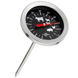 Θερμόμετρο Μαγειρικής Με Ακίδα 1065001000 10,5 cm Inox-Black Kuchenprofi Ανοξείδωτο Ατσάλι