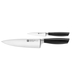 Μαχαίρια All Star (Σετ 2Τμχ) 33780-002 Inox-Black Zwilling Ανοξείδωτο Ατσάλι