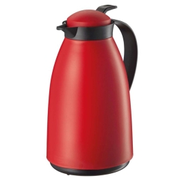Κανάτα-Θερμός Imola 544343 25,5cm 1lt Red-Black Cilio Γυαλί