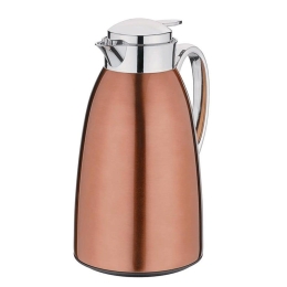 Κανάτα Θερμός Venezia 544428 1Lt Copper Cilio Μέταλλο,Γυαλί