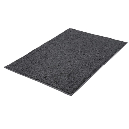 Πατάκι Μπάνιου Kansas 4018 Dark Grey Kleine Wolke 55Χ65 100% Βαμβάκι
