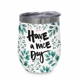 Κούπα - Θερμός Have A Nice Day 604517 350ml Φ9x11,5cm Multi Paperproducts Design