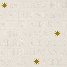 Χαρτοπετσέτες Χριστουγεννιάτικες Christmas Letters 333102514 33x33cm Off White Paperproducts Design