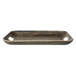 Δίσκος Σερβιρίσματος Wood 53800970 45x36cm Dark Brown Asa Wood