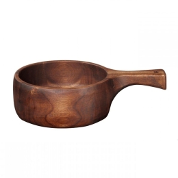 Μπωλ Σερβιρίσματος Με Χερούλι Wood 93911970 31x20cm Dark Brown ASA Selection Ξύλο