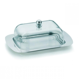 Βουτυριέρα Baldo 11466 18,5x12,5x5,5cm Inox-Clear Kela Ανοξείδωτο Ατσάλι