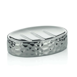 Σαπουνοθήκη Sterling 23780 12,5x8,5x3cm Silver Kela Κεραμικό