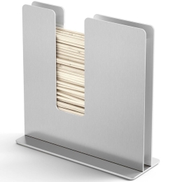 Θήκη Για Οδοντογλυφίδες Linu 20262 9x3,1x8,7cm Inox Zack Ανοξείδωτο Ατσάλι