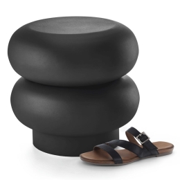 Σκαμπό Charly 257009 35,5x35,5cm Black Philippi