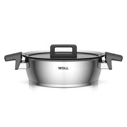 Κατσαρόλα Αντικολλητική Concept 824NC 24cm 3,6lt Inox Woll 24cm Ανοξείδωτο Ατσάλι