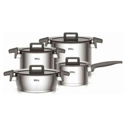 Κατσαρόλες Concept (Σετ 4Τμχ) NCSET001 Inox Woll Ανοξείδωτο Ατσάλι
