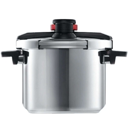 Χύτρα Ταχύτητας Ανοξείδωτη Pressure Pro 122PP 22cm 6lt Inox Woll 6lt Ανοξείδωτο Ατσάλι