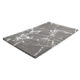 Πατάκι Μπάνιου Como 4073 Platinum Kleine Wolke 60X60 60x60cm 100% Βαμβάκι