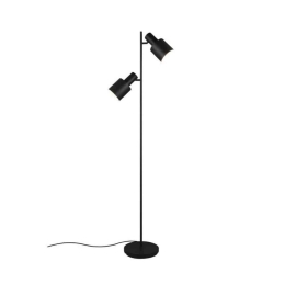 Φωτιστικό Δαπέδου Agudo 419400232 48x25x161cm 2xE27 10W Black Trio Lighting