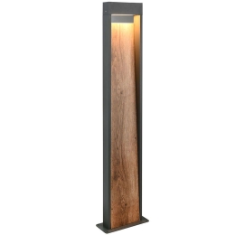 Φωτιστικό Δαπέδου Salmon 446960135 21,5x9,5x100cm Led 1200lm 11W 3000K Anthracite-Natural Trio Lighting