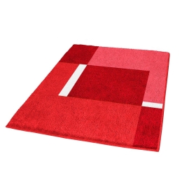 Πατάκι Μπάνιου Dakota 4598 Ruby Red Kleine Wolke 55Χ65 Acrylic