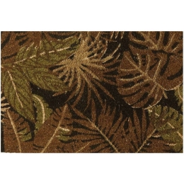 Πατάκι Εισόδου Coco Gold 985 Autumn Leaves 40X60cm Beige-Black Sdim 40Χ60