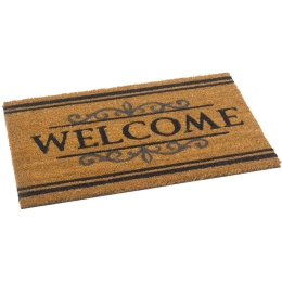 Πατάκι Εισόδου Freestyle 748 Welcome Classic 40X60cm Beige-Black Sdim 40Χ60