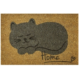 Πατάκι Εισόδου Finesse 974 Sweet Cat 40X60cm Beige-Grey Sdim 40Χ60