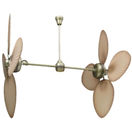 Ανεμιστήρας Οροφής Διπλός 4TS52HAB Φ130cm Beige Aca Διάμετρος 130cm