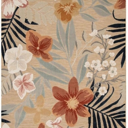 Χαλί Garden 65354N Beige-Rust New Plan 133X190cm