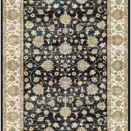 Χαλί Sonia 9867/308330 Beige-Black New Plan 100X140cm