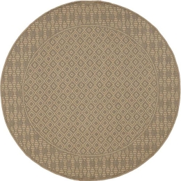 Χαλί Sahara 082A Beige Round New Plan 160X160 Round