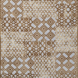 Σετ Χαλιά Κρεβατοκάμαρας 3Τμχ. Venice 8881G Grey-Brown New Plan SET(2 67X150&67X210) Chenille-Πολυέστερ