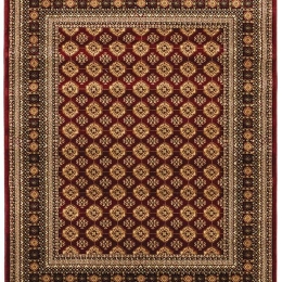Χαλί Persia 7838 Burgundy Με Κρόσσι New Plan 80X150cm