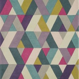 Χαλί Funk Chevron Blue-Multi Asiatic London 140X200cm