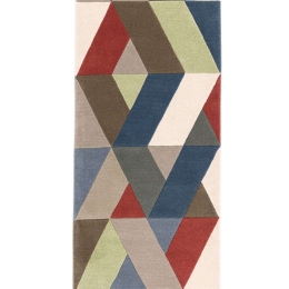 Χαλί Funk Chevron Red-Multi Asiatic London 70X200cm