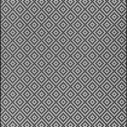 Χαλί Patio 12 Diamond Mono Black-White Asiatic London 160X230cm