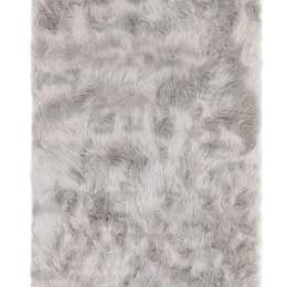 Χαλί Auckland Luxury Faux Sheepskin Silver Asiatic London 70X140cm