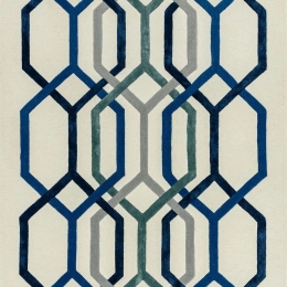 Χαλί Matrix 65 Hexagon White Asiatic London 160X230cm
