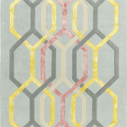 Χαλί Matrix 67 Hexagon Silver Asiatic London 200X300cm