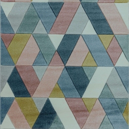 Χαλί Sketch SK02 Rhombus Multi Asiatic London 160X230cm